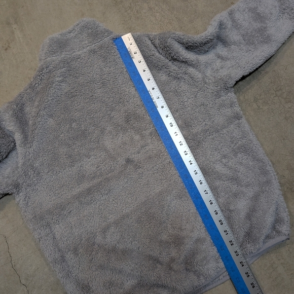 Patagonia Los Gatos Gray Fleece 1/4 Zip Women's M Sherpa - Picture 8 of 8